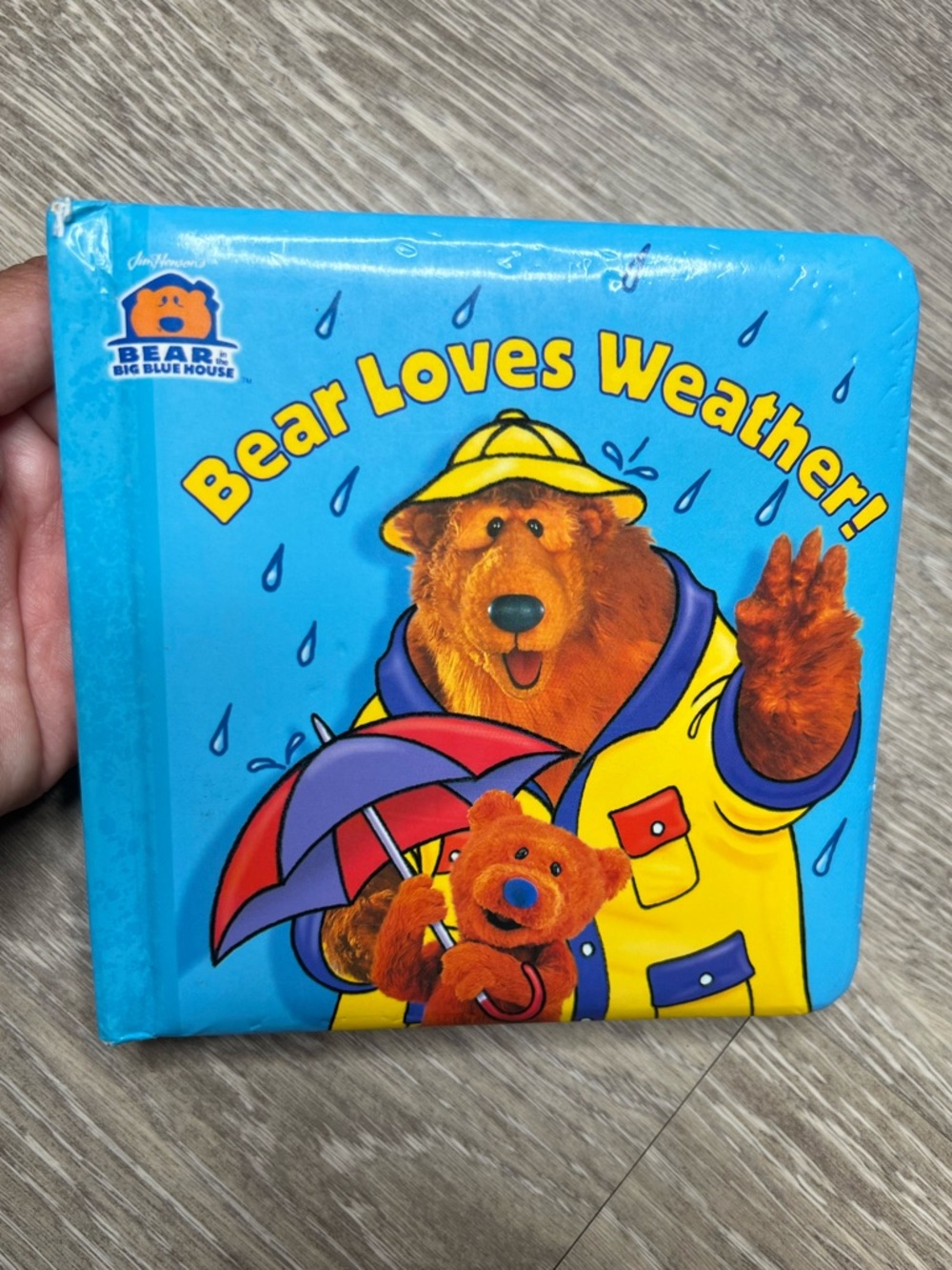Bear Loves Weather! (Bear in the Big Blue House) by Janelle Cherrington Preowned
